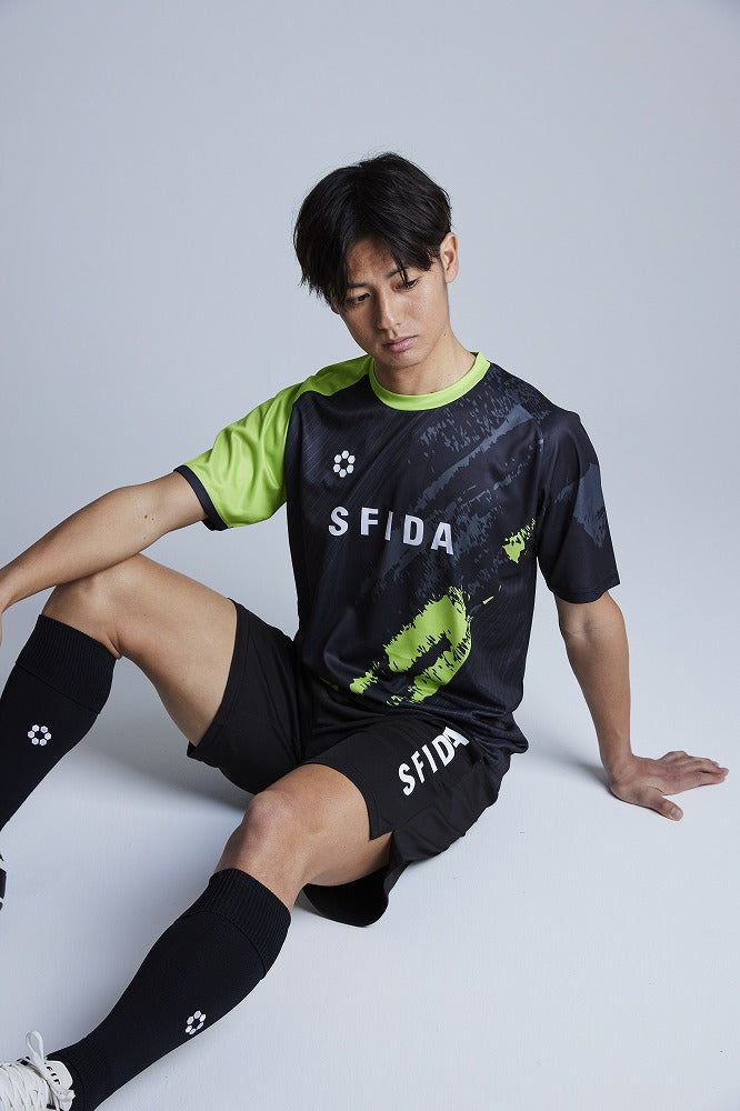 プラクティスシャツ アシンメトリーグラフィック - SFIDA Online Store