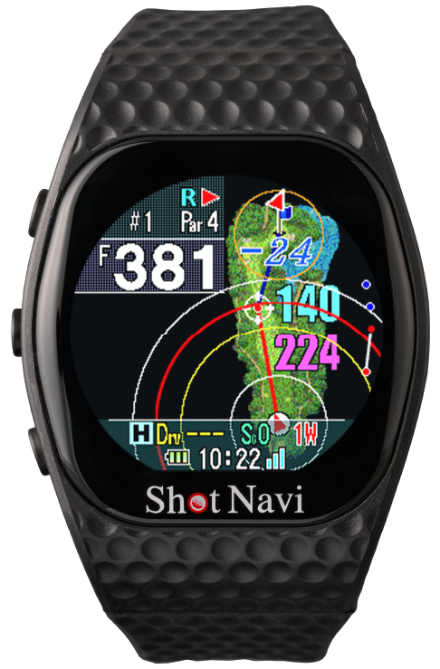 Shot Navi INFINITY Touch::ゴルフ用GPSウォッチ