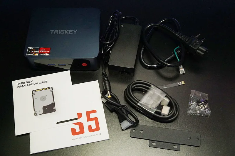 コスパの良いミニPC TRIGKEY Speed S5のレビュー！Ryzen5 5500U/16GB