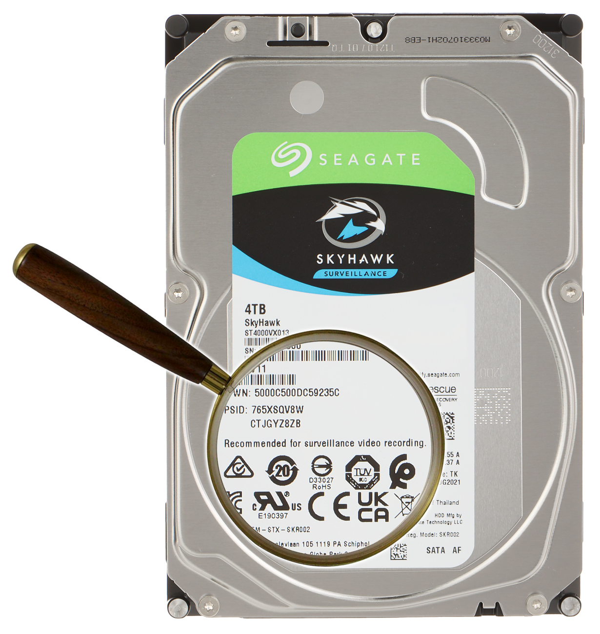HDD FOR DVR HDD-ST4000VX013 4TB 24/7 SkyHawk SEAGATE - HDDs - Delta