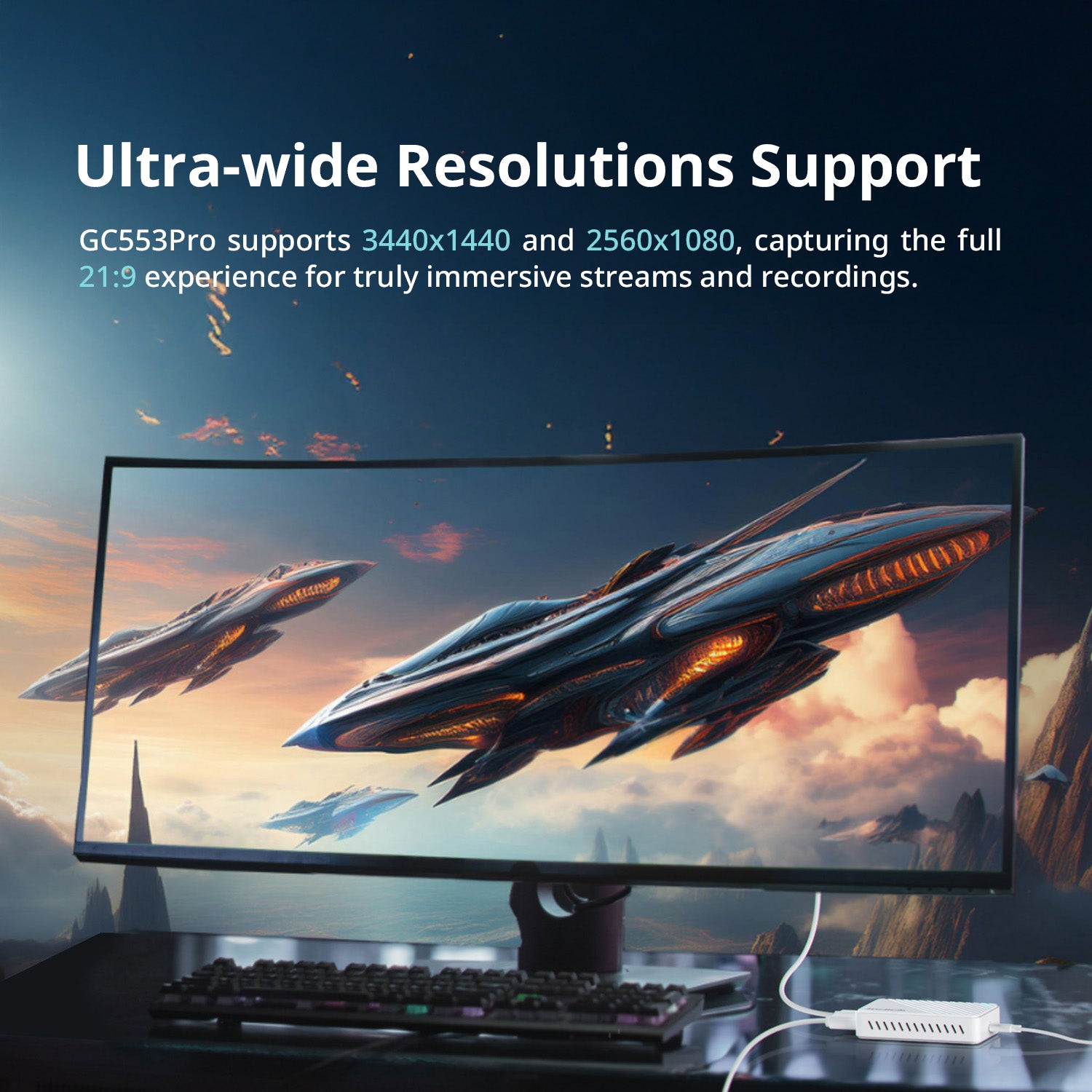 GC553 PRO Live Gamer ULTRA S 4K HDMI Capture Card for Gaming-Black