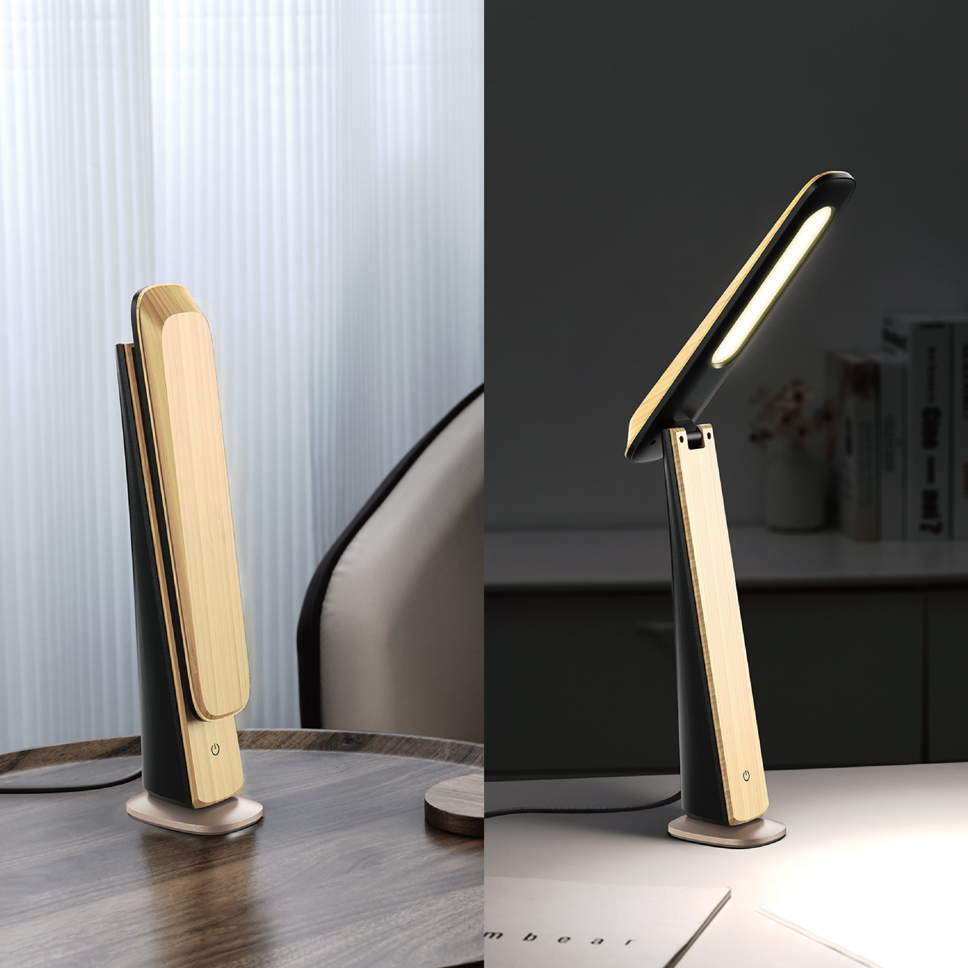 竹を使った環境にやさしいデスクライト GST017B | デスクライト