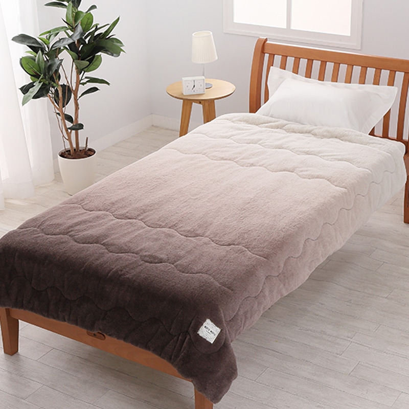 速暖毛布 ホッとねる(（シングル）140×200cm ブラウン): 毛布