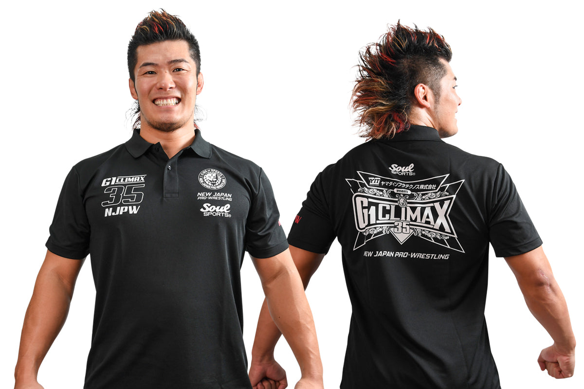 MOVESPORT JAPAN GAMES 国体 ポロシャツ ブラック×ゴールド MoveSport