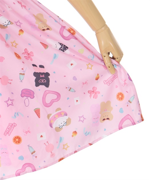 ハッピーバカンス柄ワンピース | kawaii | axes femme online shop