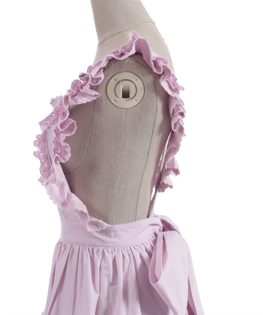 コットンフリルエプロン | Chalmiere | axes femme onlineshop