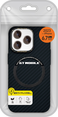 iPhone15 Pro Max用 磁気ワイヤレス充電対応 薄型＆スリム背面ケース