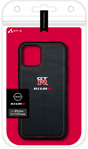 GT-R nismo iPhone12/12 Pro用 レザー調 耐衝撃 背面ケース | 株式会社