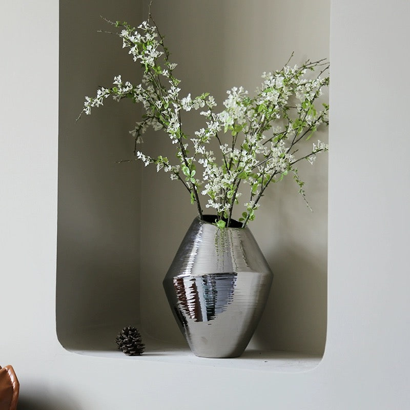 シルバーリニア フラワーベース