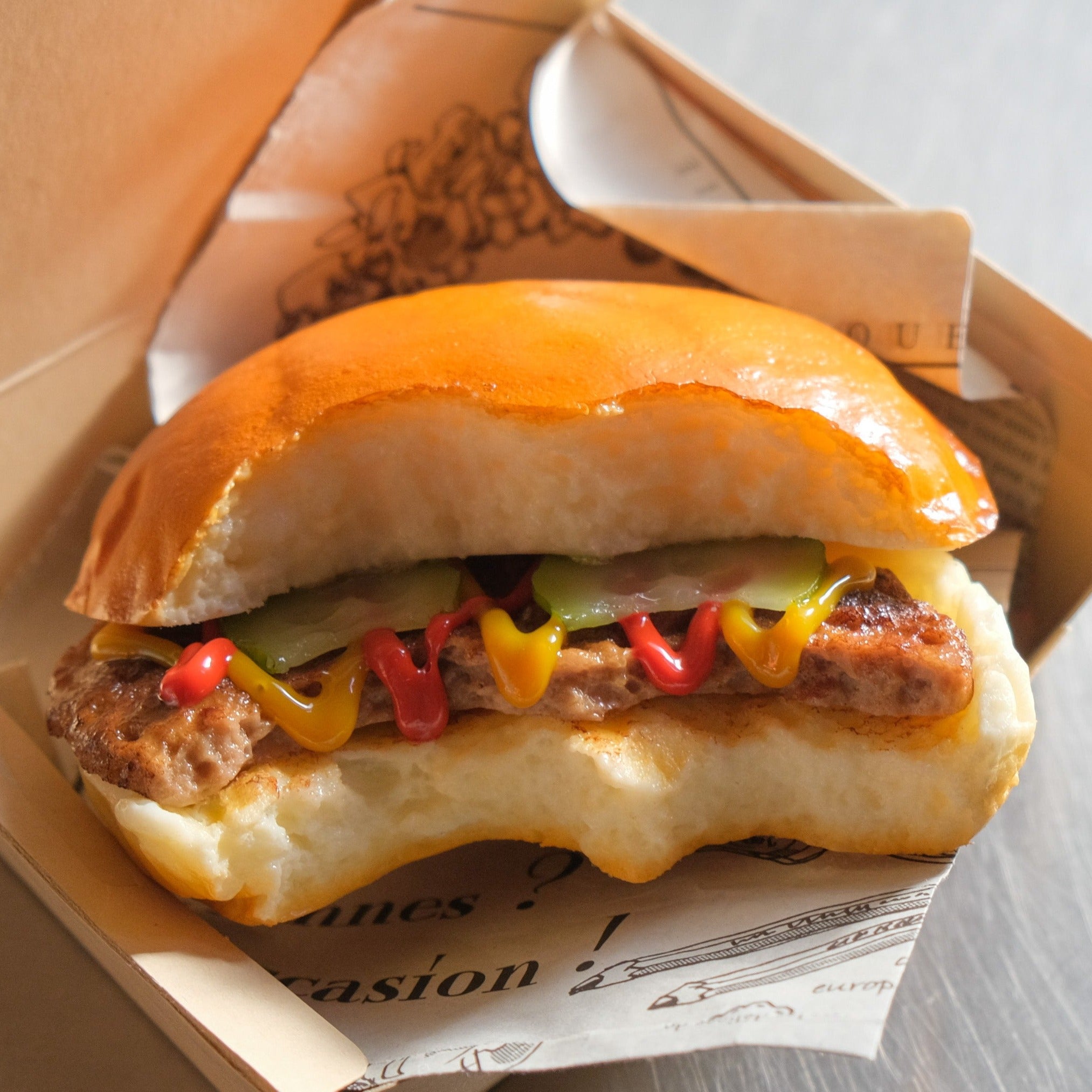 元祖食品サンプル屋「ハンバーガー」