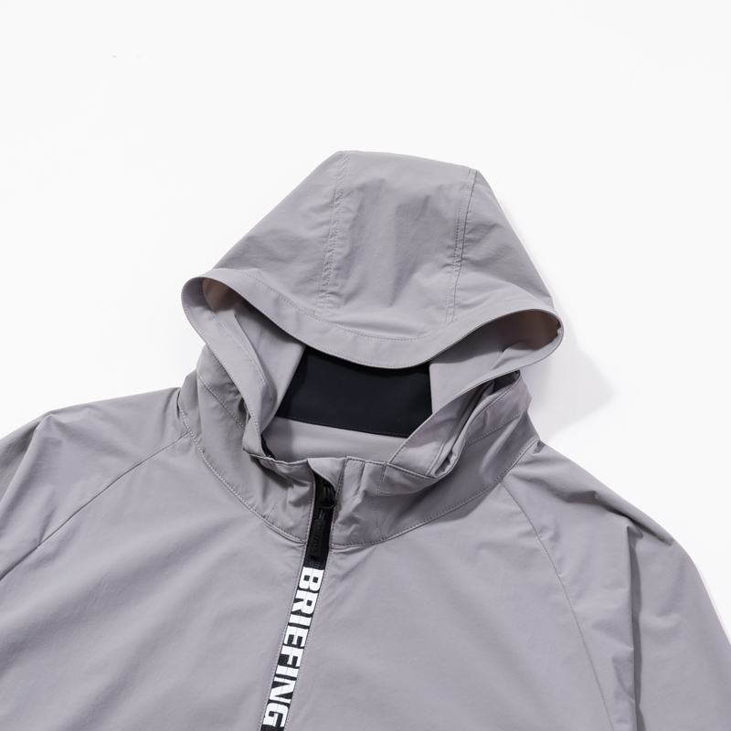 GO/LOOK!（ゴルック）｜BRIEFING MENS POCKETABLE WIND ANORAK グレー