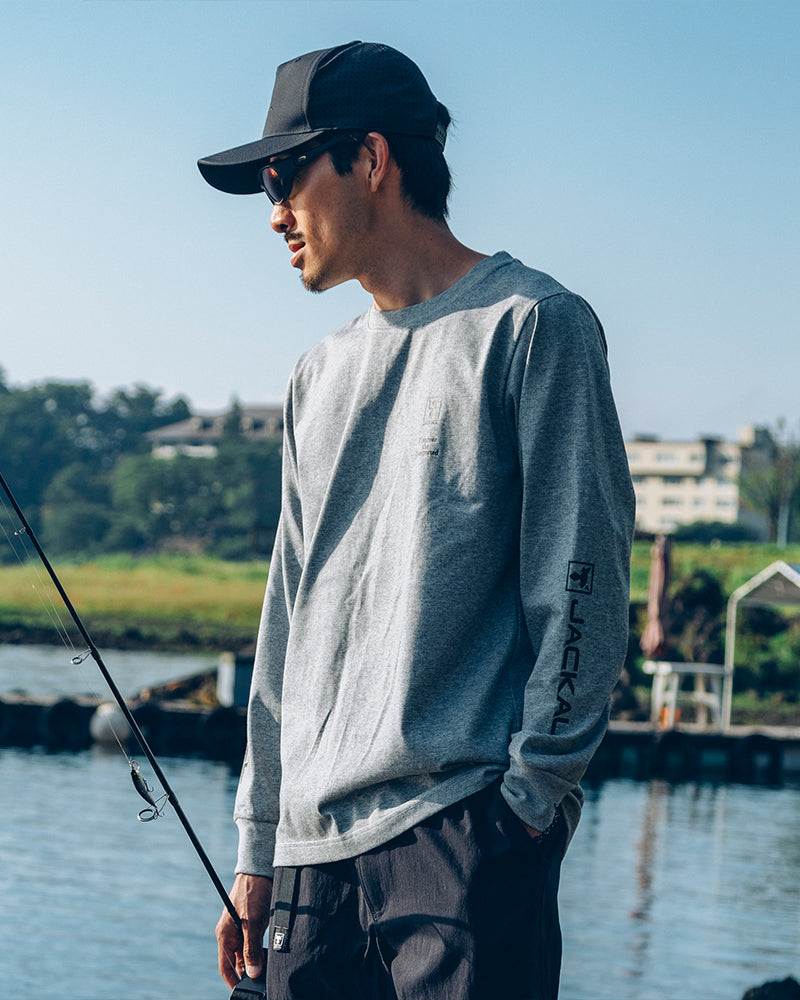 ロゴスリーブロングTシャツ