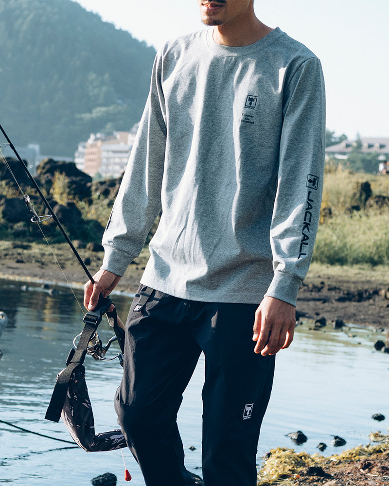 ロゴスリーブロングTシャツ