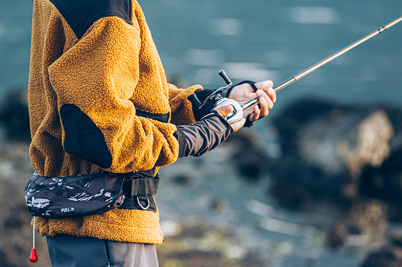 自動膨張式ライフジャケットJK2520RS【グリーンカモ/ブラック】【30%OFF】