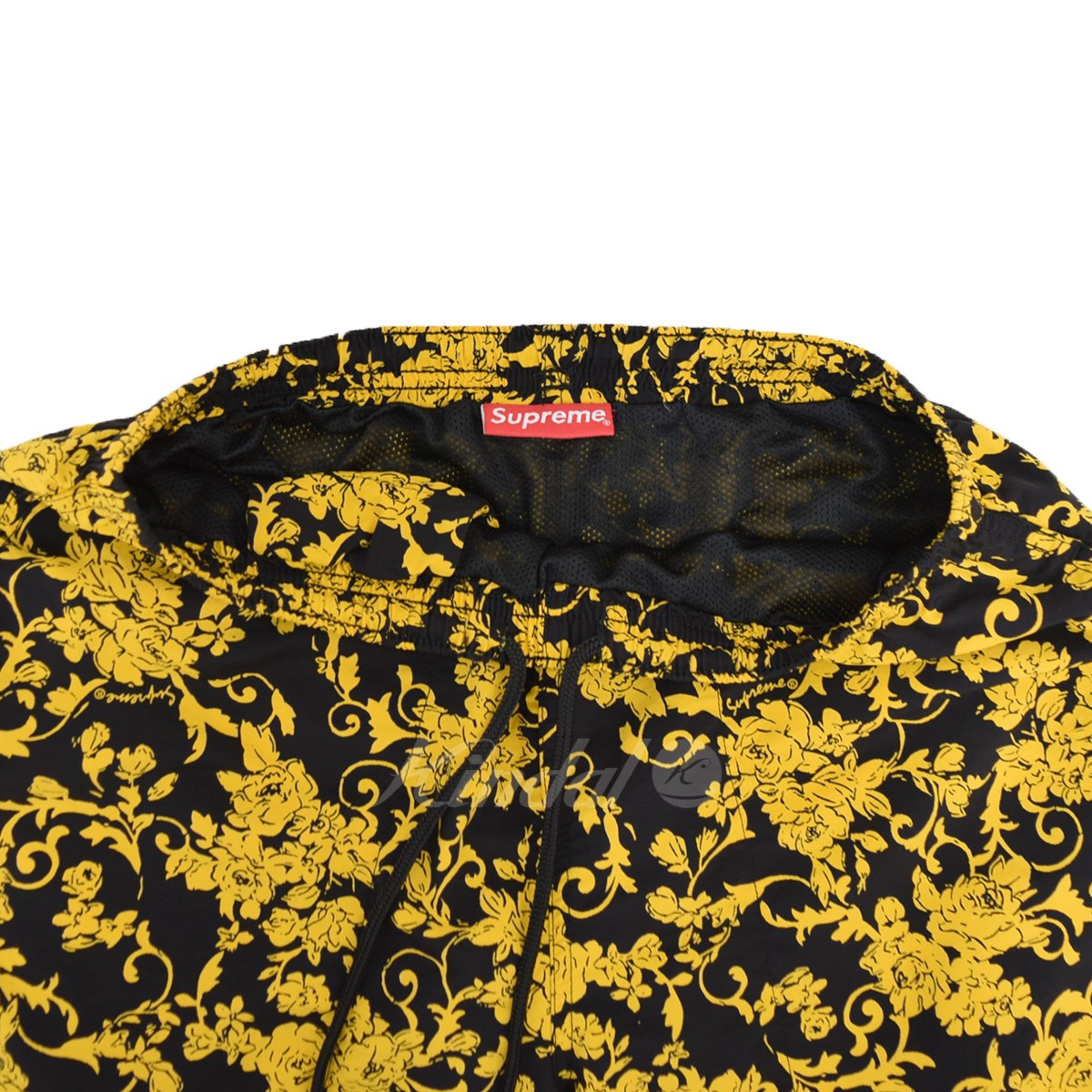 Supreme Nylon Water Short Black Floral スイムショーツ 2020SS