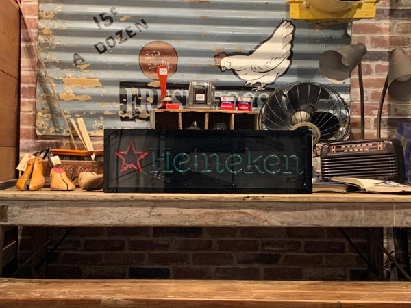 品番0767 Heineken NeonSign ハイネケン ネオンサイン ヴィンテージ