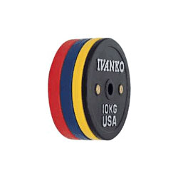 楽天市場】[IVANKO] オリンピックラバー EZプレート（15kg /2枚組み