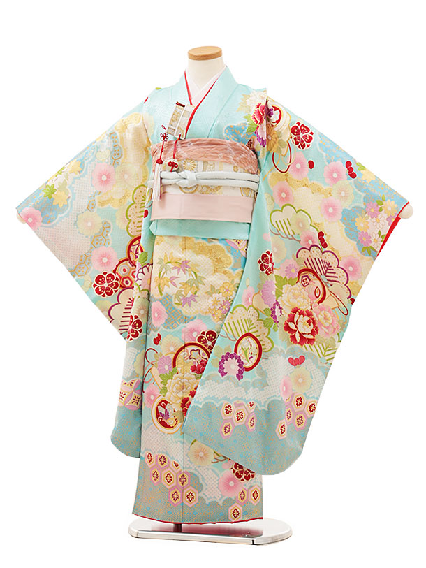 楽天市場】七五三 着物 7歳 フルセット レンタル 女の子 Y183【正絹