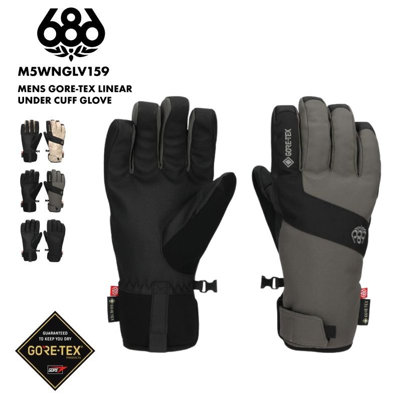 楽天市場】686/シックスエイトシックス メンズ GORE-TEX 5指グローブ