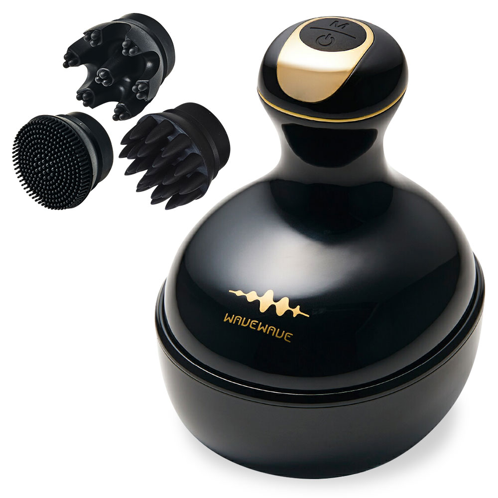 楽天市場】WAVEWAVE ウェイブウェイブ Scalp Head Spa 頭皮ブラシ 電気