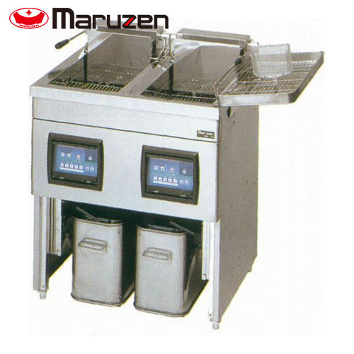 楽天市場】マルゼン 電気フライヤー（一槽式、マイコン搭載） MEF-18E