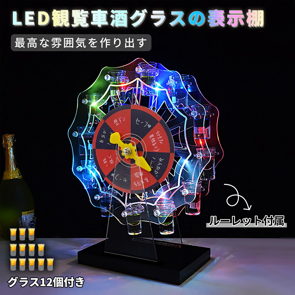 楽天市場】クライナー ディスプレイ スタンド カートン LED バー
