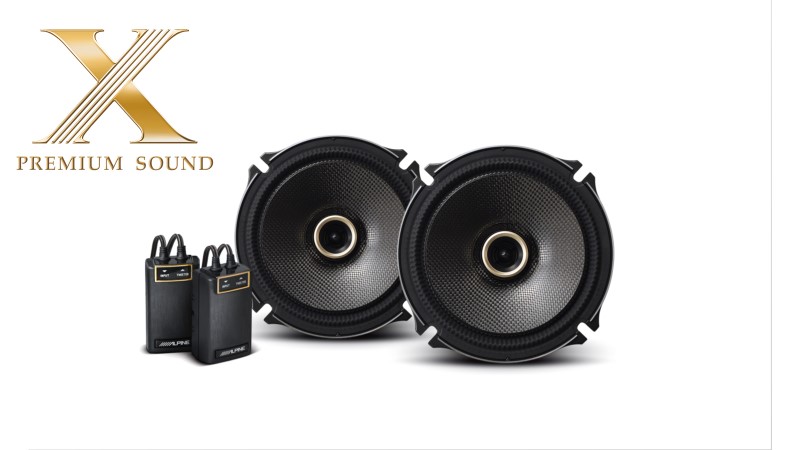 楽天市場】アルパイン カースピーカー X-181S 18cmセパレート2WAY