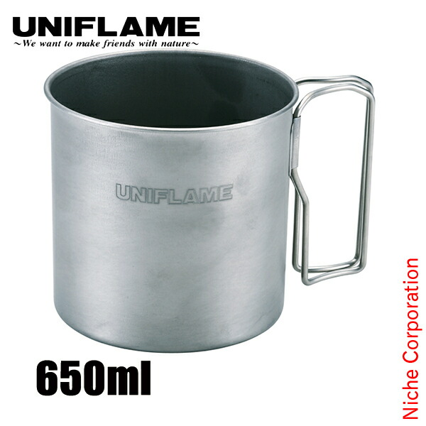 楽天市場】ユニフレーム シングルマグ 450 チタン 666197 マグカップ