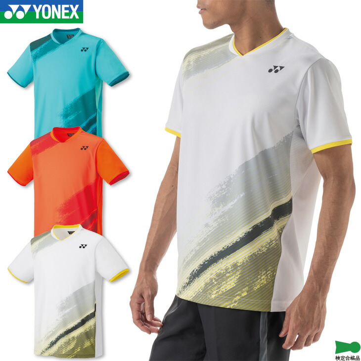 YONEX バドミントン ゲームシャツ L ホワイト NTT限定モデル YONEX