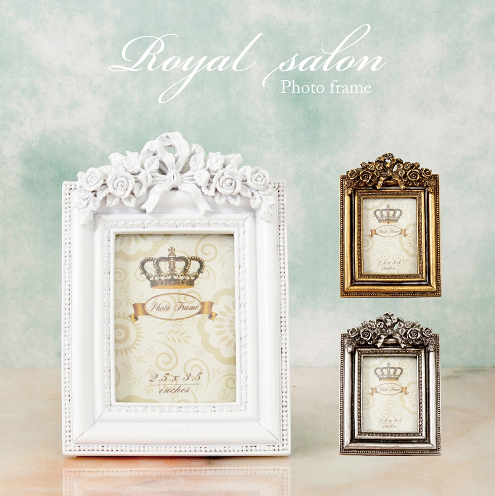 楽天市場】バロックフォトフレーム アンティークゴールドフォト