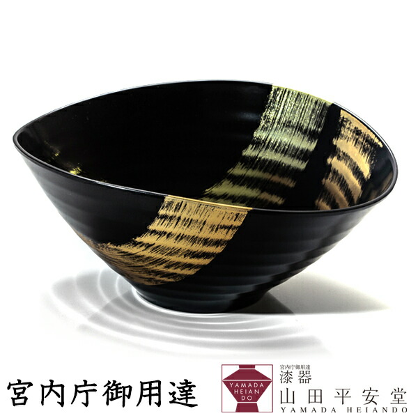 楽天市場】【宮内庁御用達 漆器 山田平安堂】 プレート 龍牙(中