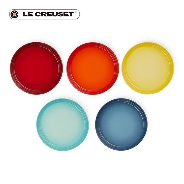 Le Creuset (ル・クルーゼ)ネオ・ラウンド・プレート 22cm (5枚入り