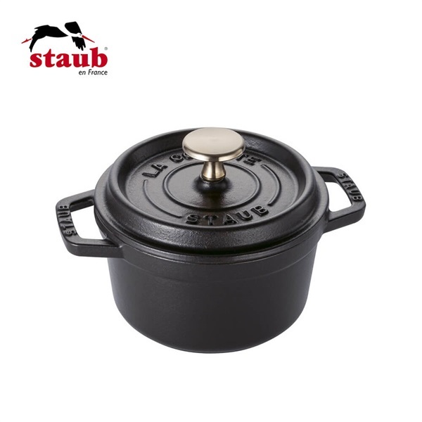 STAUB(ストウブ)ピコ・ココット ラウンド 10cm ブラック「40500-101