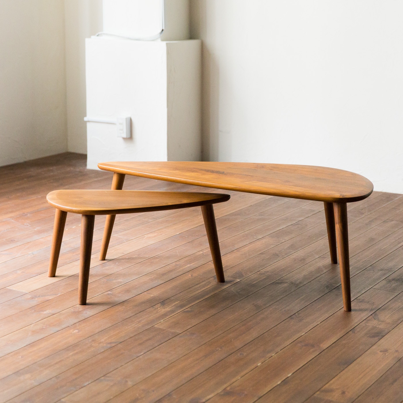 フレンドリー ネストテーブル (樹種ブラックチェリー（ウレタン塗装