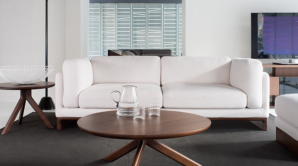 アイル ソファ(3人掛け／ウォールナット) | フォルマックス(formax