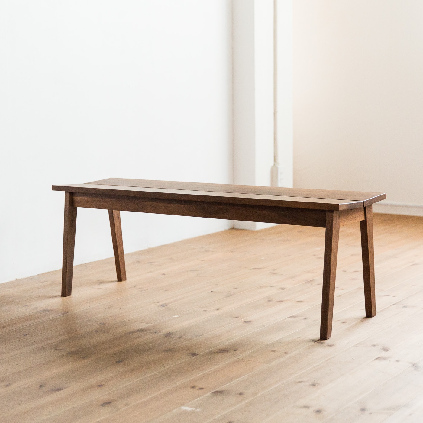 ダイニングベンチ ウォルナット ダイニングベンチ 天然木 ウォルナット