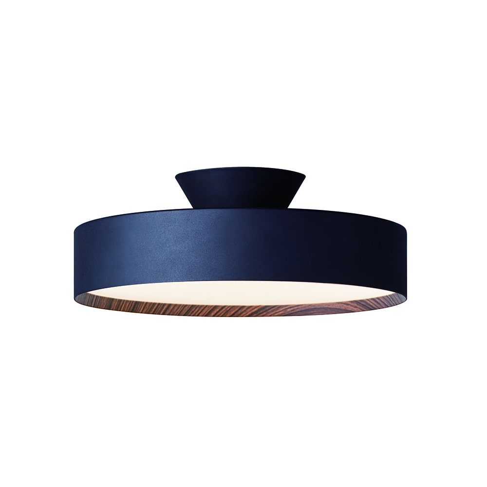 グロー LED シーリングライト (サイズ6～8畳用 カラーブラック/ライト