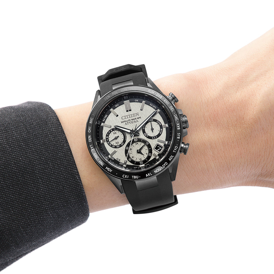 シチズン アテッサ アクトライン CC4055-14H メンズ ソーラー GPS衛星