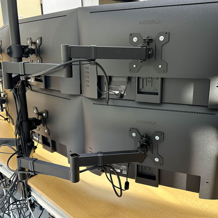 トレーディングPC6 FX 株 デイトレ 仮想通貨 22型×6画面マルチモニタ