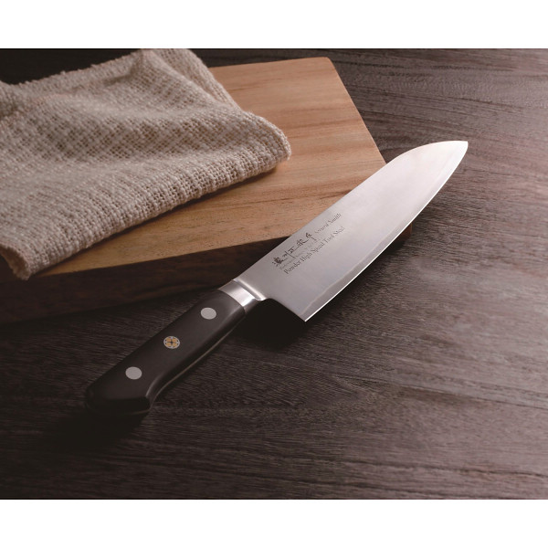 濃州正宗作 粉末ハイス鋼割込三徳包丁 | シャディギフトモール