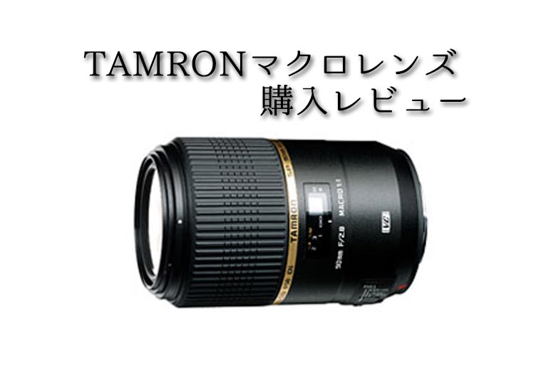 幻想的な写真が撮れるTAMRON マクロレンズ SP 90mm F/2.8 Di MACRO 1