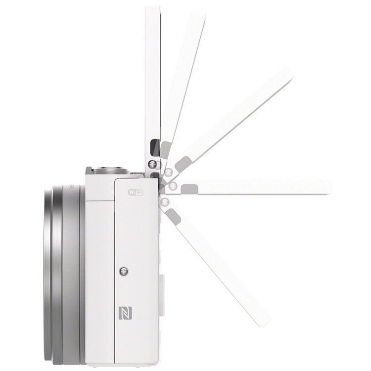 Sony Cyber-shot DSC-WX500 Digital Camera (White) (Free 16GB SDHC