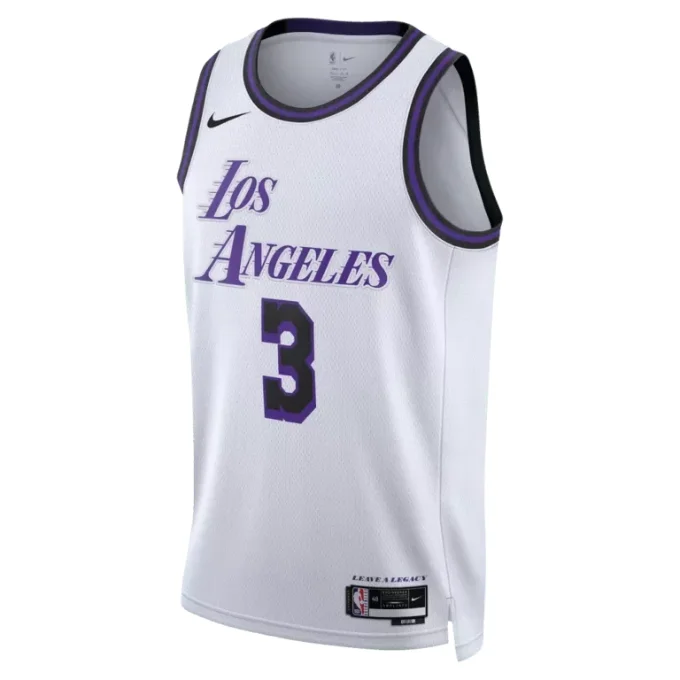 Nike Nba La Lakers Anthony Davis #3 City Edition 22/23 Swingman