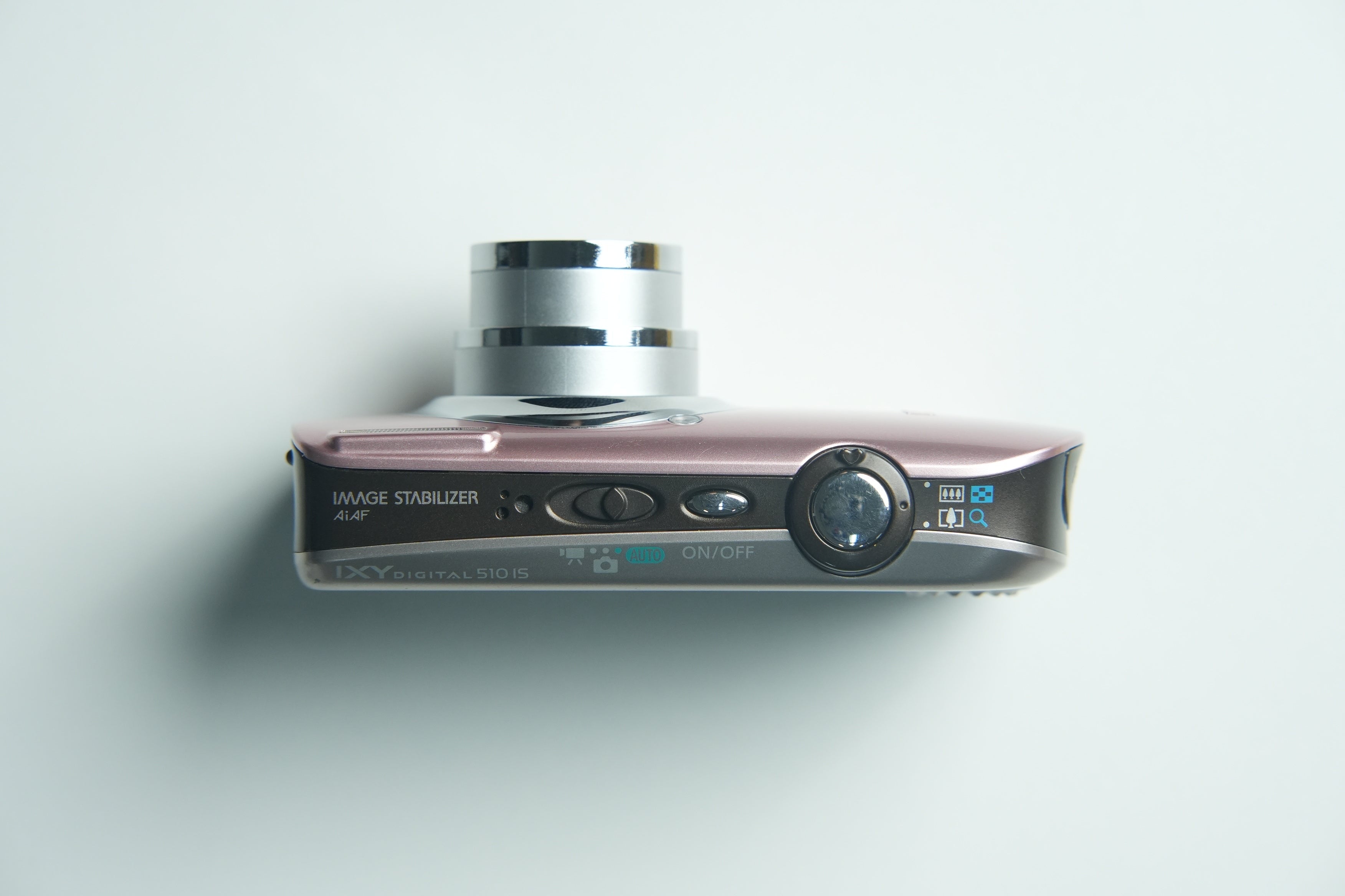 Canon Ixy 510 IS Digital Camera - Metallic Pink – ShutterHouse