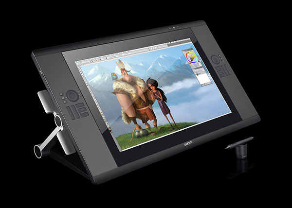 液晶ペンタブレット「Cintiq 24HD touch」をレタッチの現場で使用する