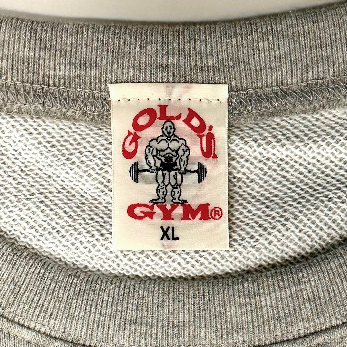 送料無料】ゴールドジム GOLD'S GYM ベーシックスウェットシャツ 80's