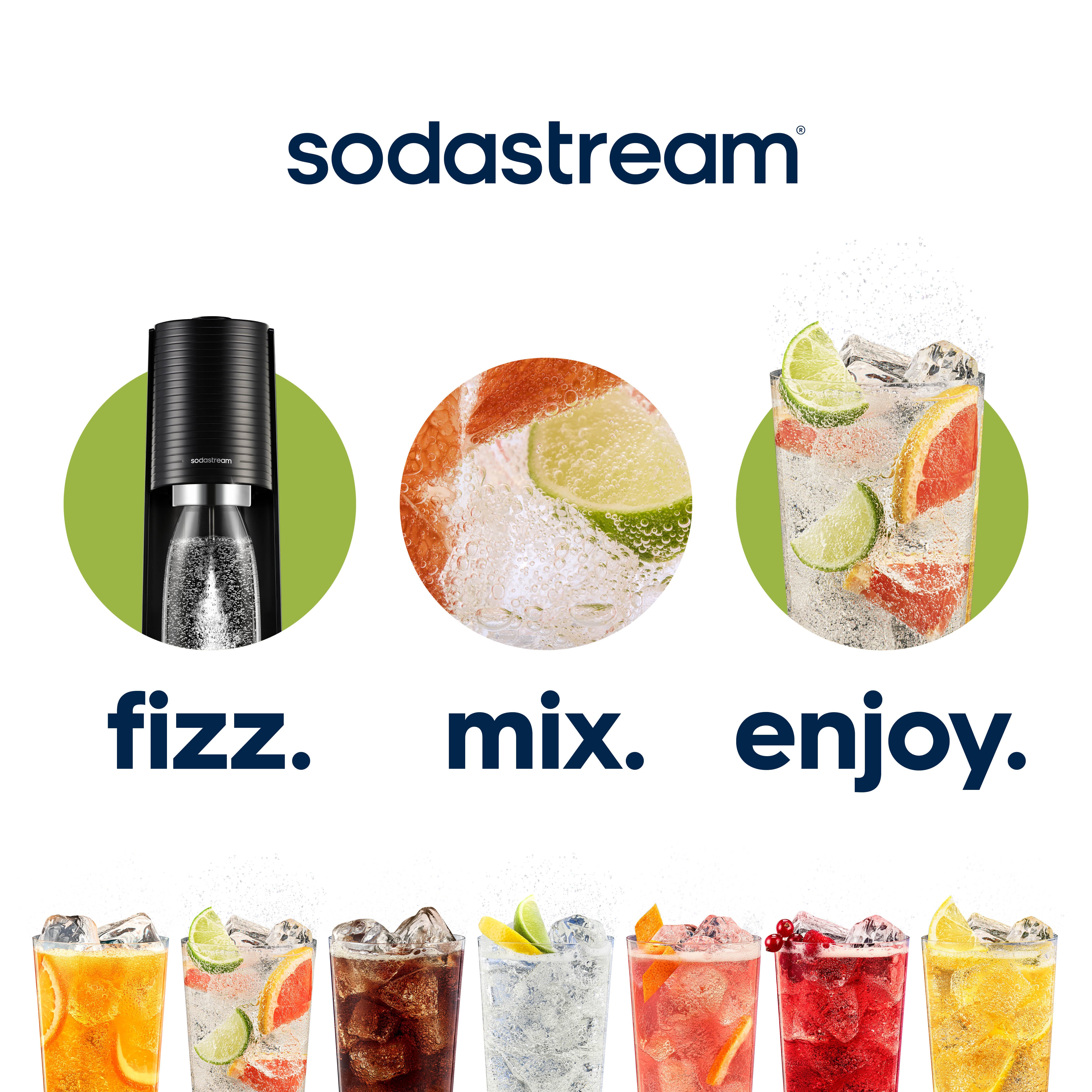 SodaStream Terra Sparkling Water Maker + (Quick Connect cqc bundle)