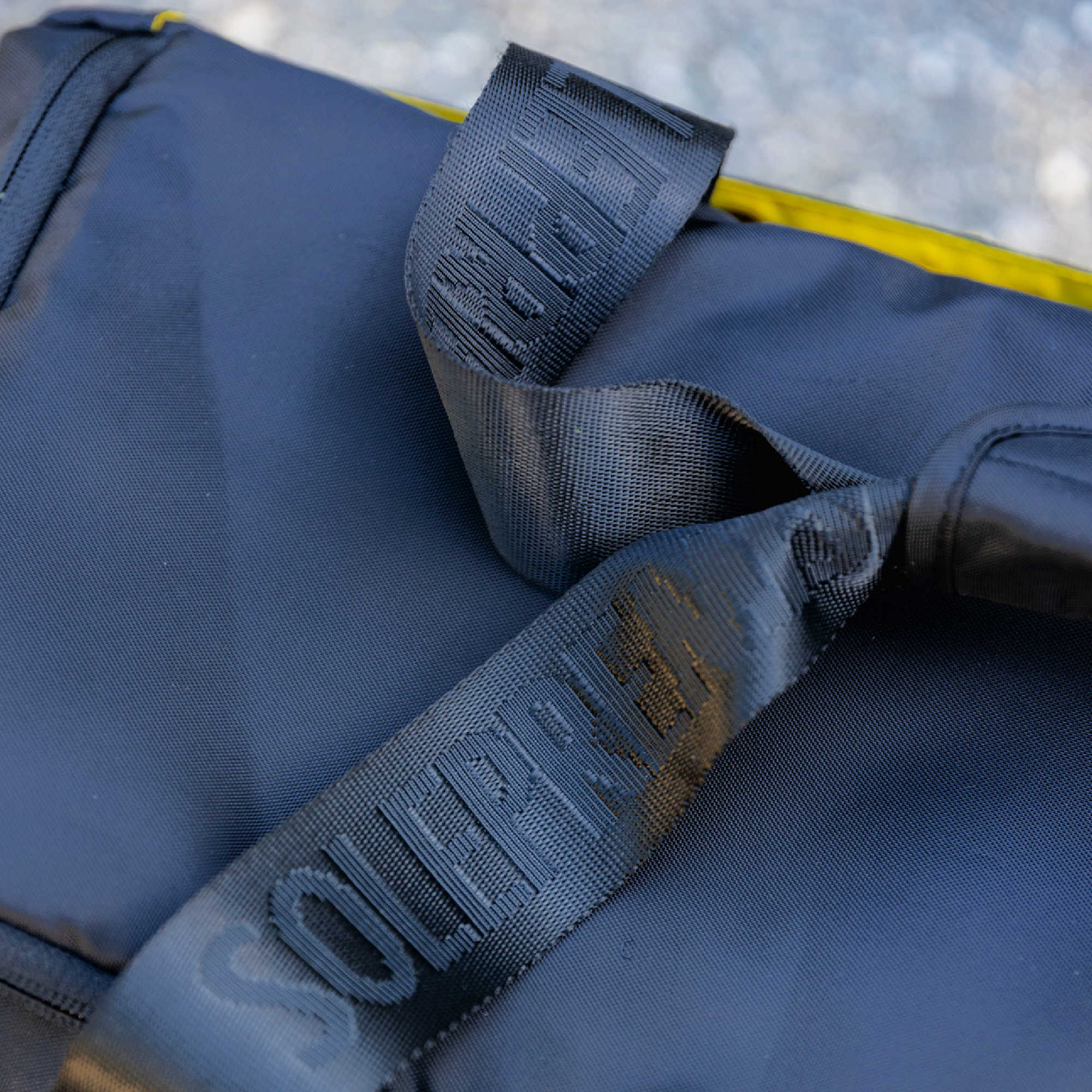 Black Sneaker Duffle Bag | Athletic Sports Bag