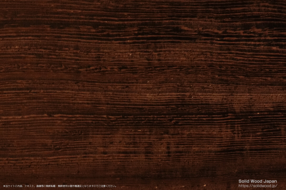 ムラサキタガヤサン（紫鉄刀木）の一枚板 | 無垢材とは | 一枚板比較