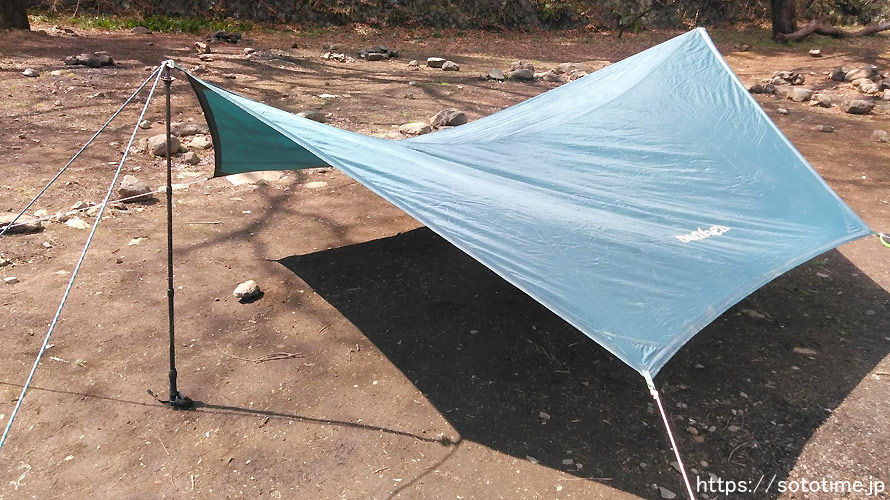 ソロキャンプに最適のモンベル「ミニタープHX」焚き火派にもオススメ